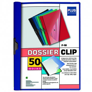 CARPETA CON APRETADOR  PLUS A4