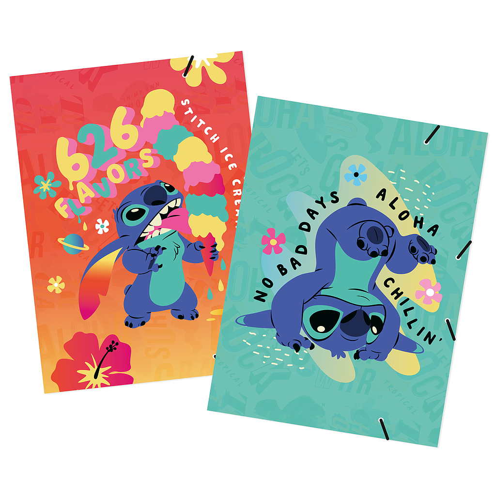 CARPETA CON ELASTICO 1/8 W. STITCH