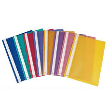 CARPETA TAPA TRANSPARENTE A4