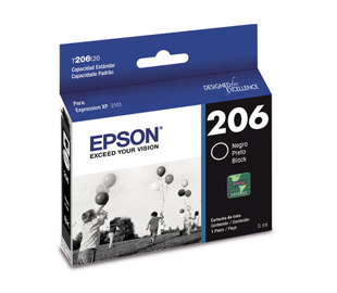 CARTUCHO EPSON 206 NEGRO