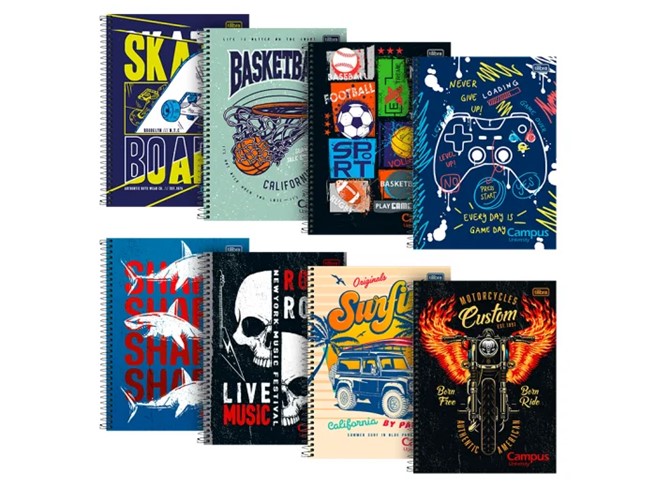 CUADERNOLA TILIBRA ACTION TAPA DURA 200 HOJAS