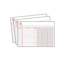 FICHA CTA.CTE. 20X13 GRANDE X UNIDAD