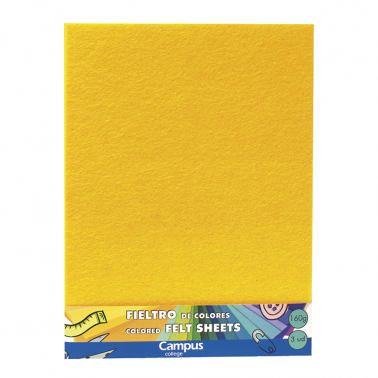 FIELTRO CAMPUS A4 X HOJA