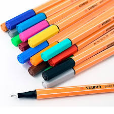 MARCADOR STABILO 88 FINE 0.4 MM.