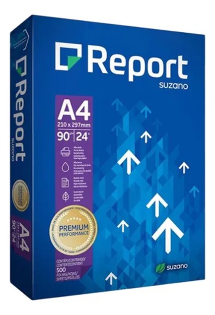 PAPEL REPORT A4 90 GRAMOS X 500H.