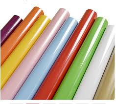 PAPEL ADHESIVO COLOR 0.45 X 1 METRO