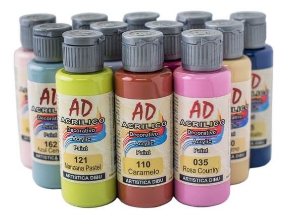 PINTURA ACRILICA AD 60ML.