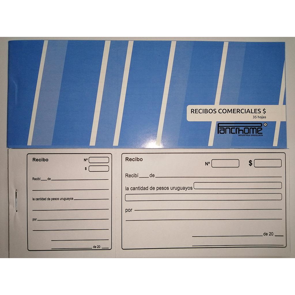 RECIBO COMERCIAL CHICO 1011