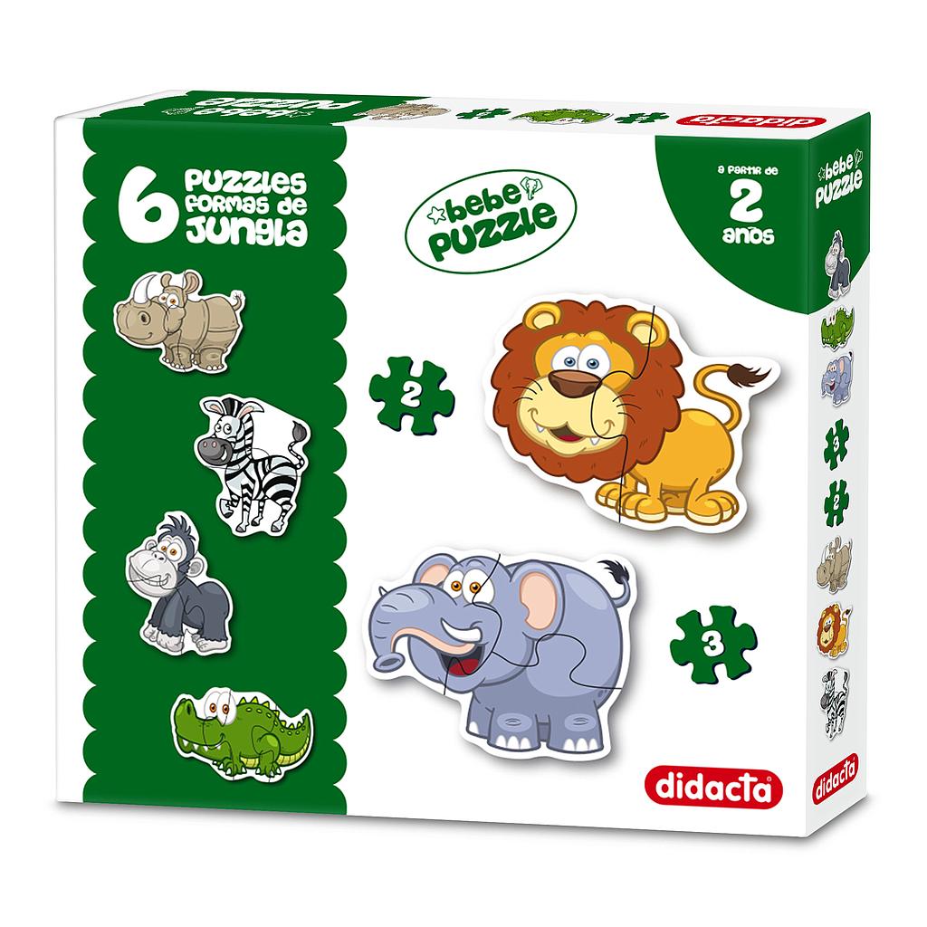 PUZZLES JUNGLA X 6