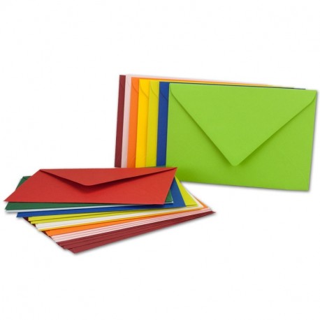 SOBRE 6.5 X 10 CM. COLOR 