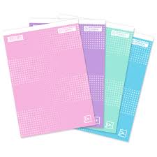 BLOCK DL A4 LISO 70H. TAPA PASTEL  