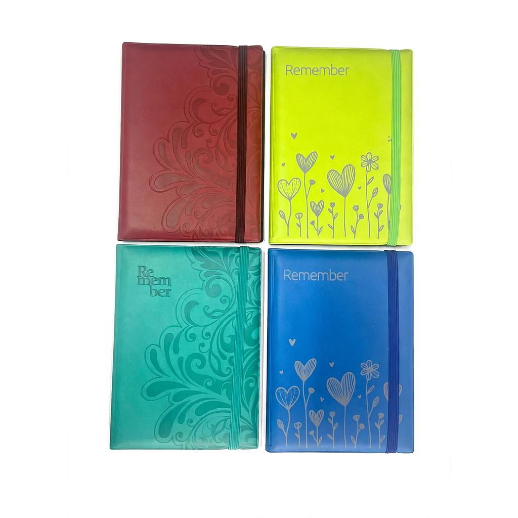 AGENDA REMEMBER SEMANAL COVER 1371 14 X 20 CM.