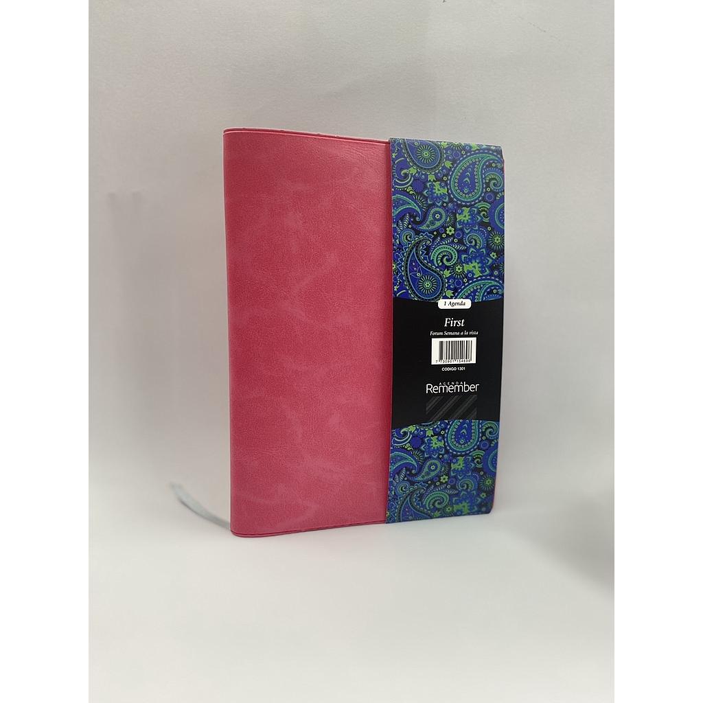 AGENDA REMEMBER SEMANAL FIRST 1301 14 X 20 CM
