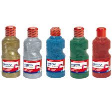 TEMPERA GIOTTO C/BRILLANTINA 250 ML.