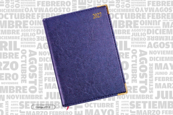 AGENDA ABZ CLASSIC SEMANAL C/ESQUINEROS Nº 211C 13 X 19 CM.