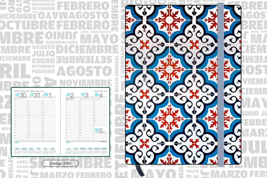 AGENDA ABZ SEMANAL FANTASIA Nº 255 16 X 22 CM.