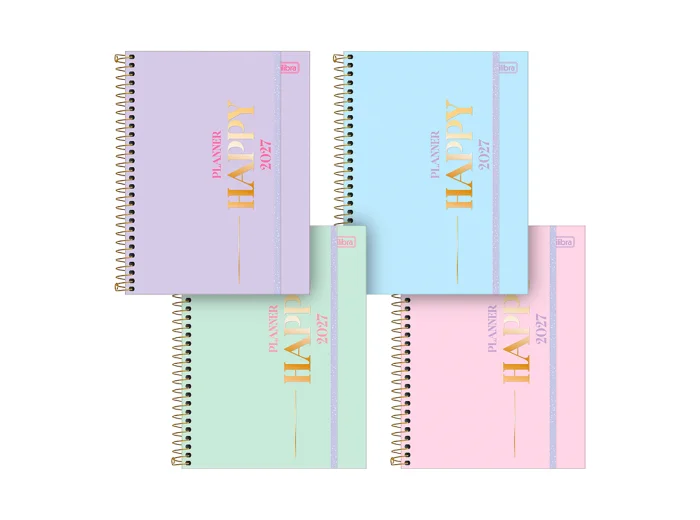 AGENDA TILIBRA HAPPY SEMANAL 17X24 C/ESPIRAL