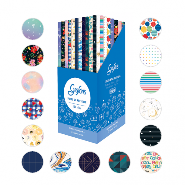 PAPEL PARA REGALO TILIBRA ADULTOS 0.70 X 1 METRO