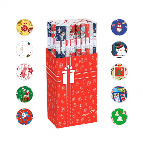 PAPEL PARA REGALO NAVIDAD 0.70 X 1 METRO