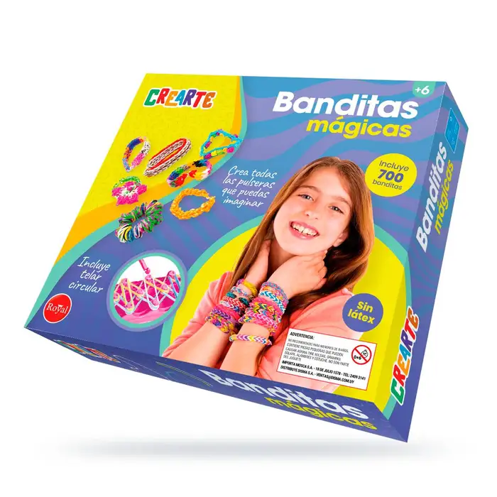 BANDITAS MAGICAS SET CREARTE 600 PIEZAS