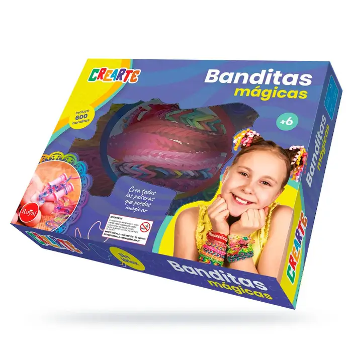 BANDITAS MAGICAS SET CREARTE 700 PIEZAS