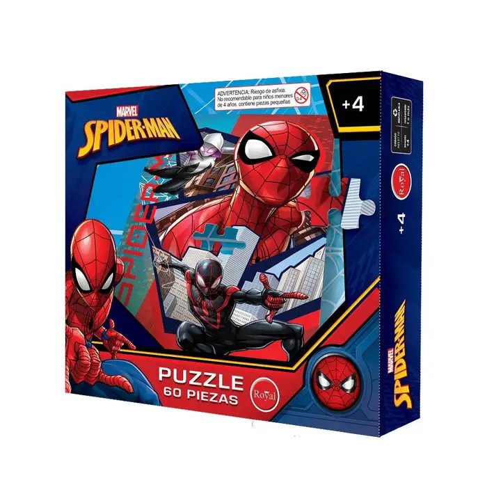 PUZZLE SPIDERMAN ROYAL 60 PIEZAS