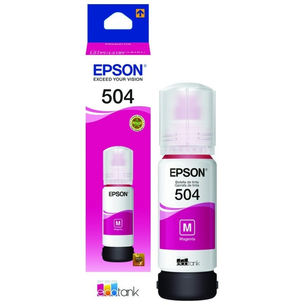 TINTA EPSON 504 MAGENTA