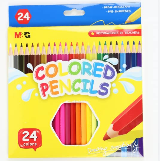 LAPICES M&amp;G X 24 COLORES