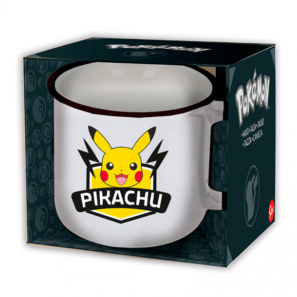 TAZA DE CERAMICA PICACHU 415ML.