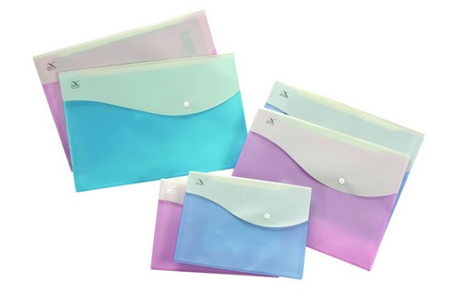 CARPETA SOBRE CON BROCHE BICOLOR A5
