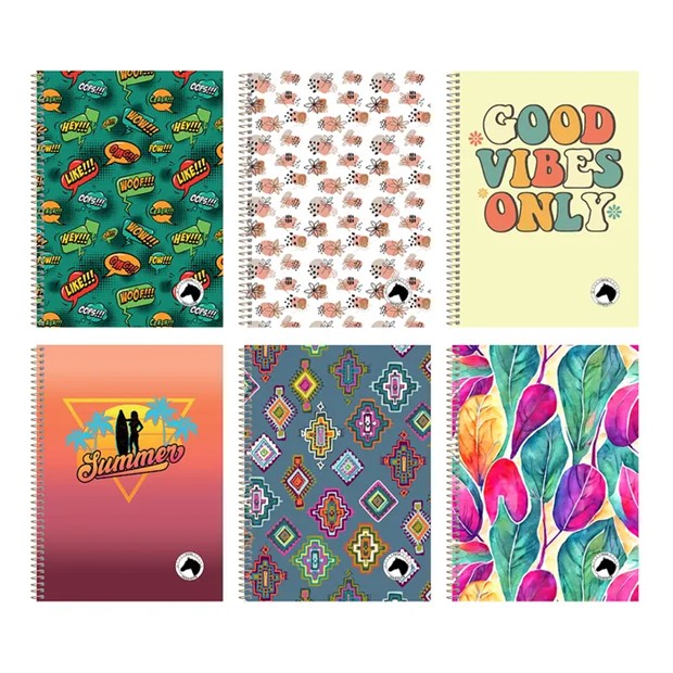 CUADERNOLA CABALLITO 70 HOJAS PAQ. X 10