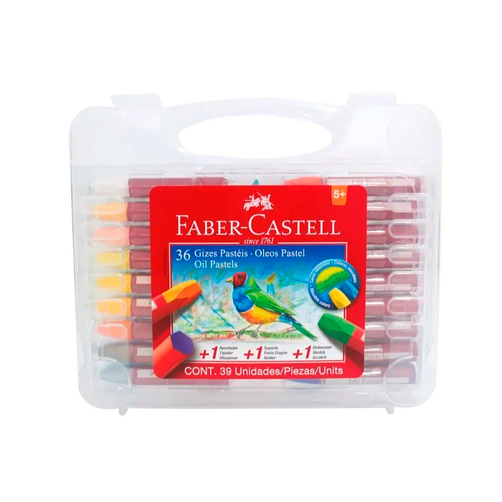 PASTELES FABER X 36 COLORES