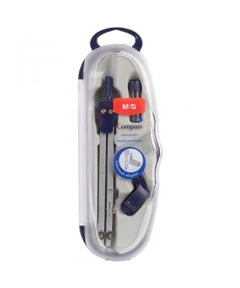 COMPAS M&amp;G METALICO CON MINA Y ADAPTADOR
