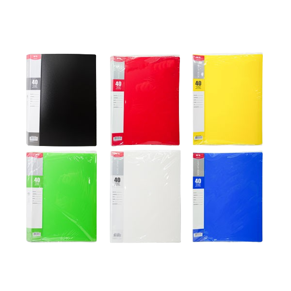 CARPETA M&amp;G A4 CON 40 FUNDAS