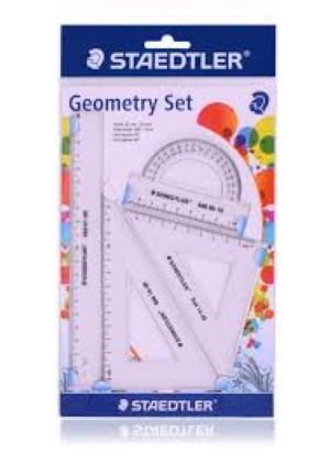 JUEGO DE GEOMETRIA STAEDTLER 20CM.