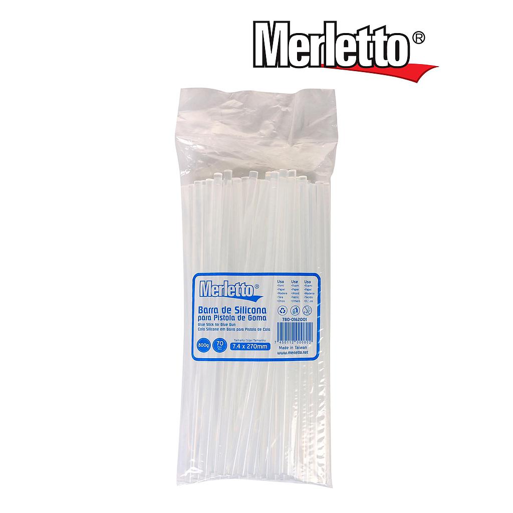 SILICONA EN BARRA FINA MERLETTO BOLSA X 70
