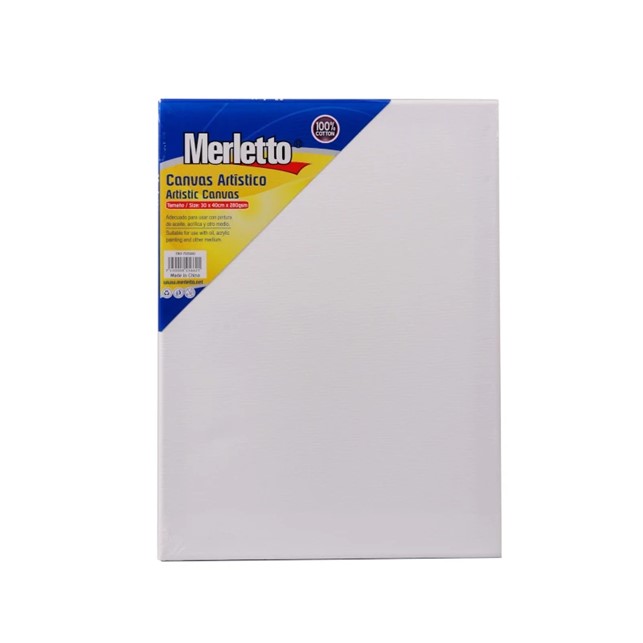 BASTIDOR MERLETTO 30 X 40CM.