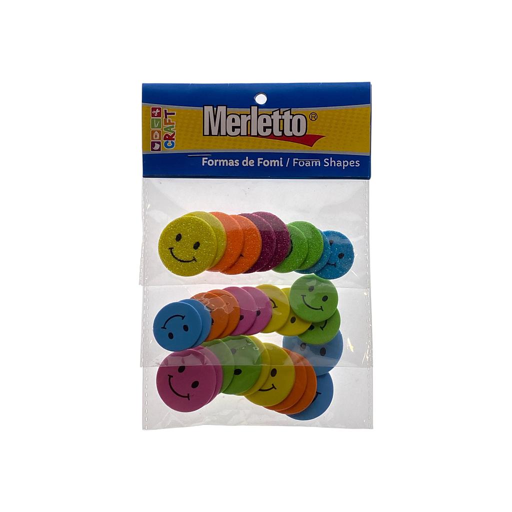 STICKER FOMI MERLETTO CARITAS X 30 PIEZAS