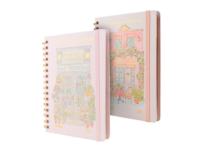 AGENDA MOOVING TRAVEL SEMANAL C/ESPIRAL 15 X 21 CM.