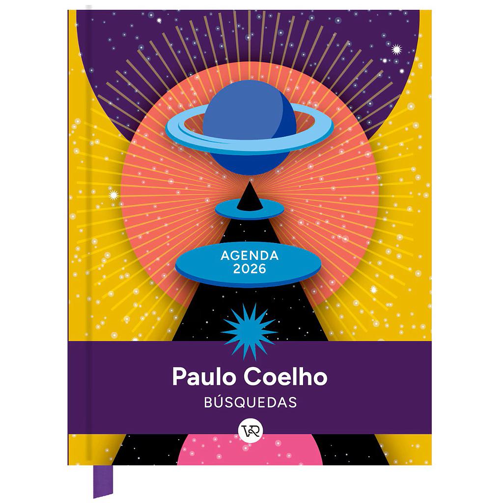 AGENDA VR PAULO COELHO SEMANAL 17x22CM. VIOLETA