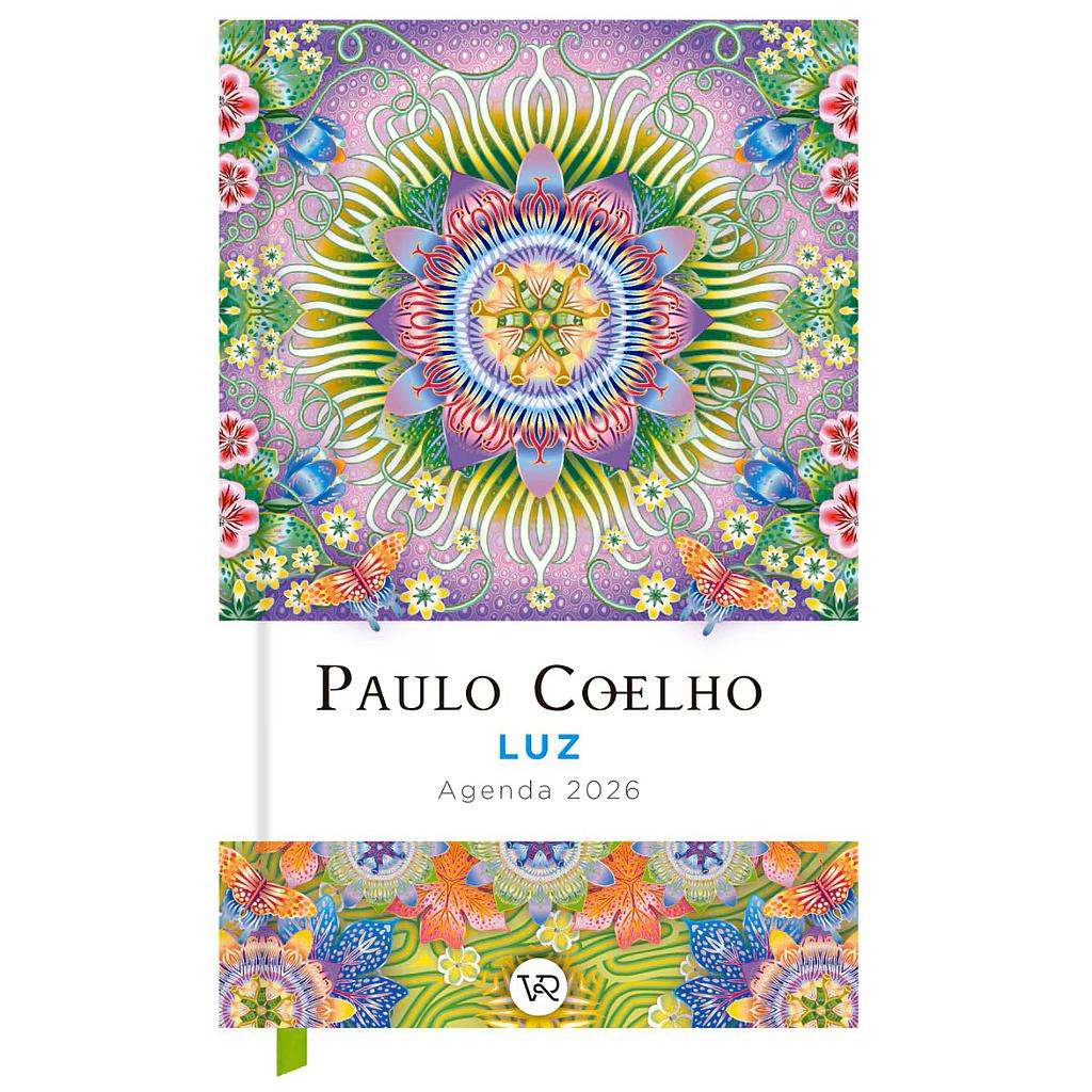 AGENDA VR PAULO COELHO LUZ 2 DIAS X HOJA 13x21CM.