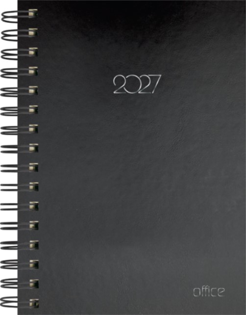 AGENDA JANDAIA OFFICE DIARIA CON ESPIRAL 17x24 CM.