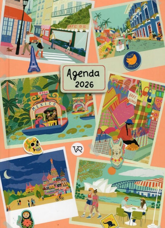 AGENDA VR CIUDADES SEMANAL 15x22CM.