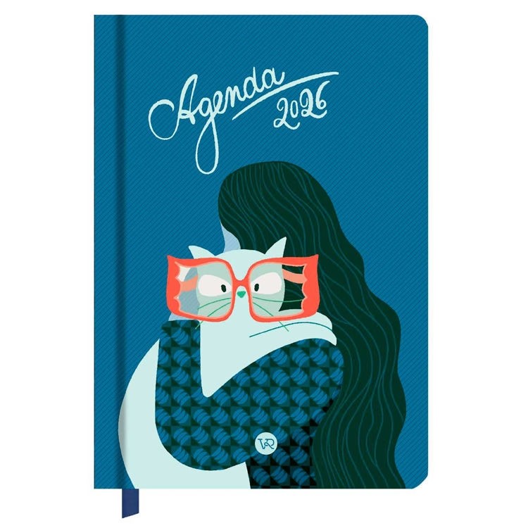AGENDA VR GATOS SEMANAL 15x22CM.