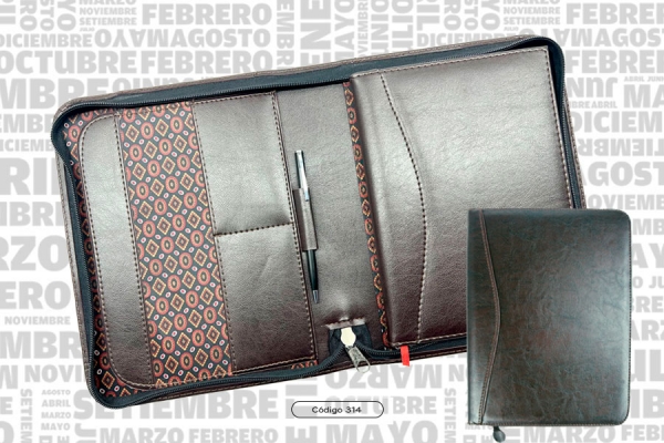 AGENDA ABZ PRESIDENTE DIARIA CON CIERRE Nº 314CD 16 X 22 CM.