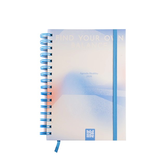 AGENDA BIG LIFE HEALTY SEMANAL 15x21CM.