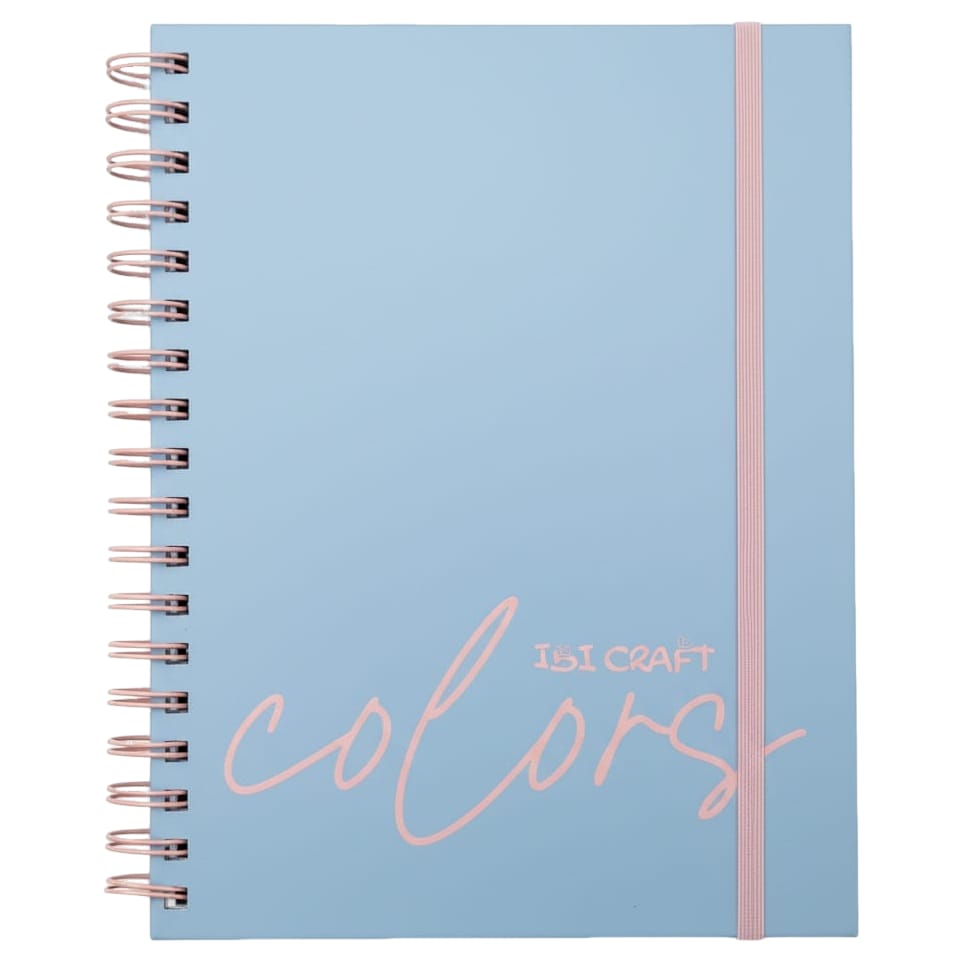 CUADERNO IBI CRAFT COLORS 150 HOJAS 17 X 22CM.