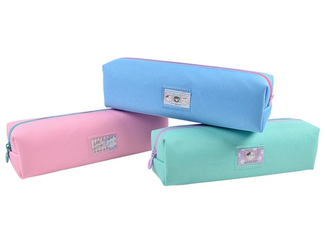 CARTUCHERA M&amp;G CATS PASTEL RECTANGULAR