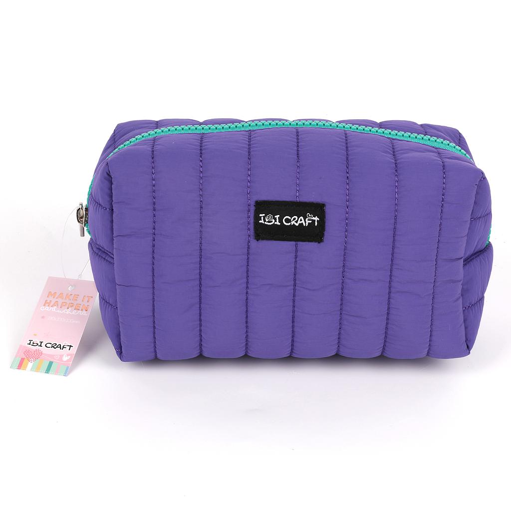 CARTUCHERA IBI CRAFT LILA 19x10x10