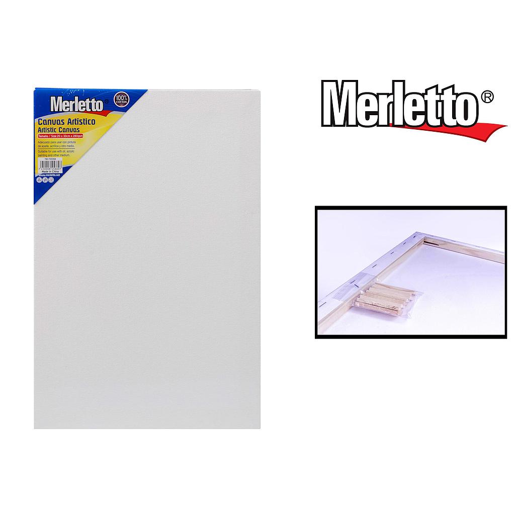 BASTIDOR MERLETTO 20 X 30CM.